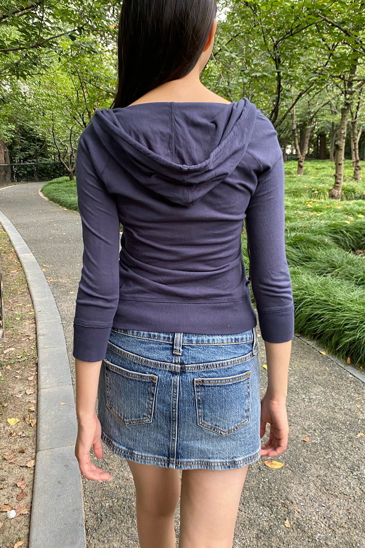 Christy Hoodie | Navy Blue / XS/S