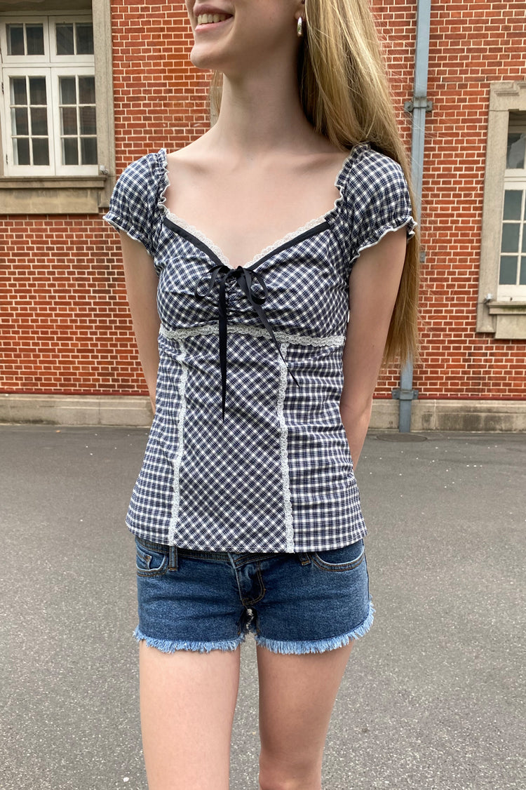 Elena Gingham Top | Elena Gingham Top