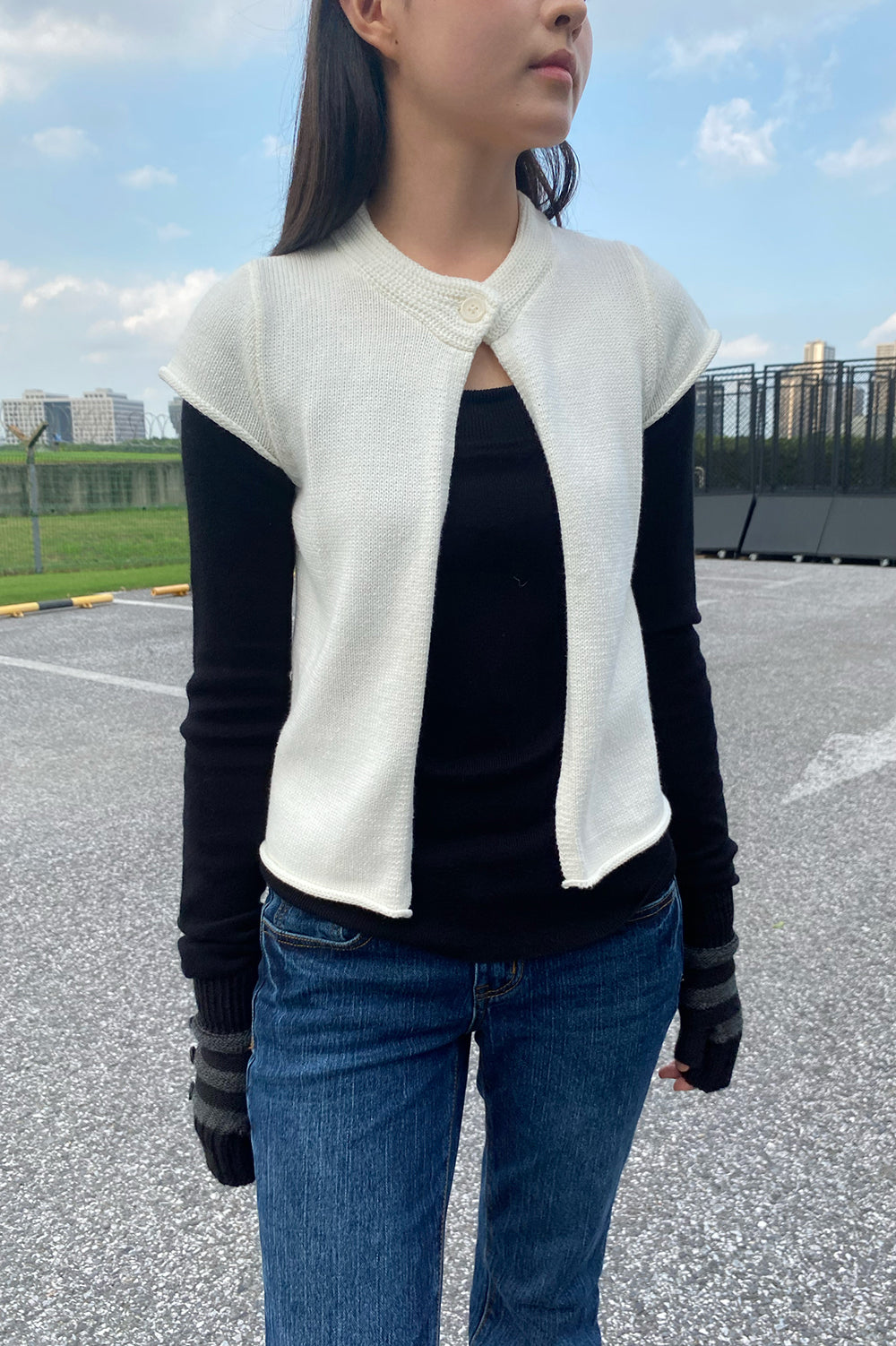 Blair Top | White / XS/S