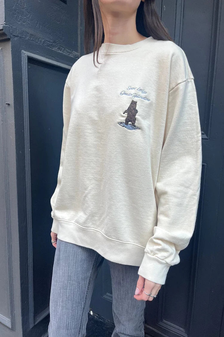 Erica Snow Lodge Greater Yellowstone Sweatshirt – Brandy Melville ...