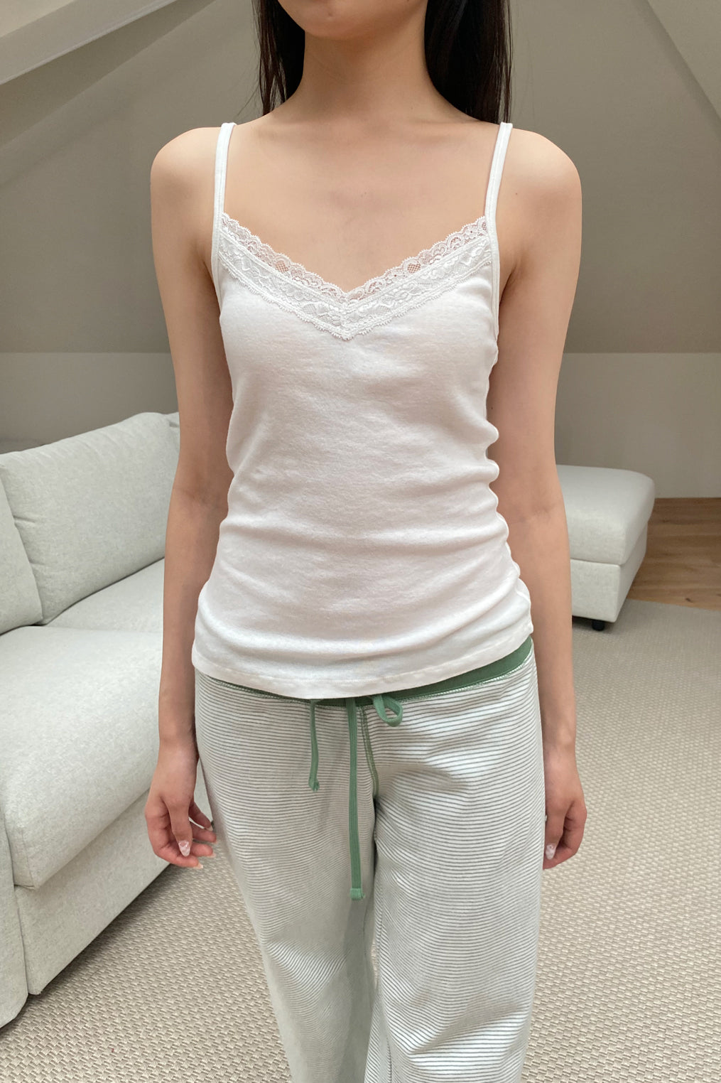 Lilith Tank | White / XS/S