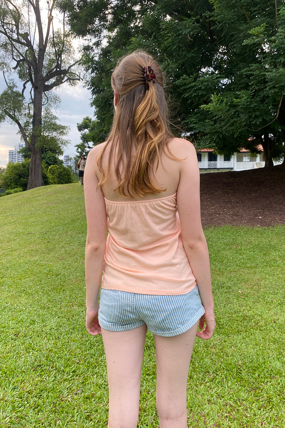 Lucki Tube Top | Coral Pink / XS/S
