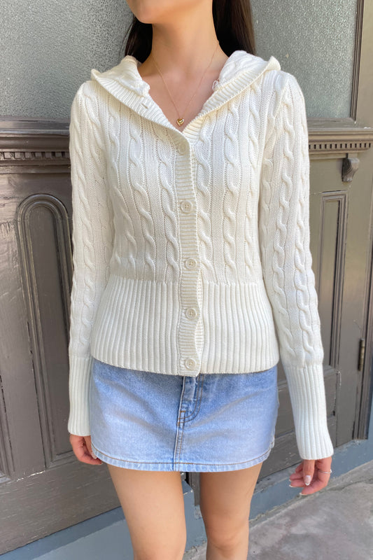 Aura Cable Knit Sweater