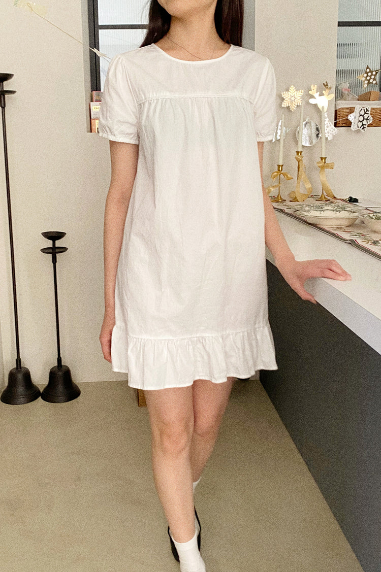 Blair Dress | White / XS/S