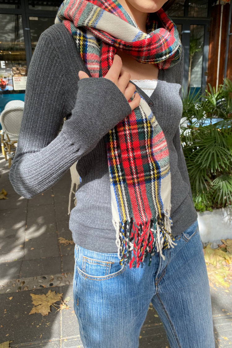 Grace V-Neck Sweater | Grey / XS/S