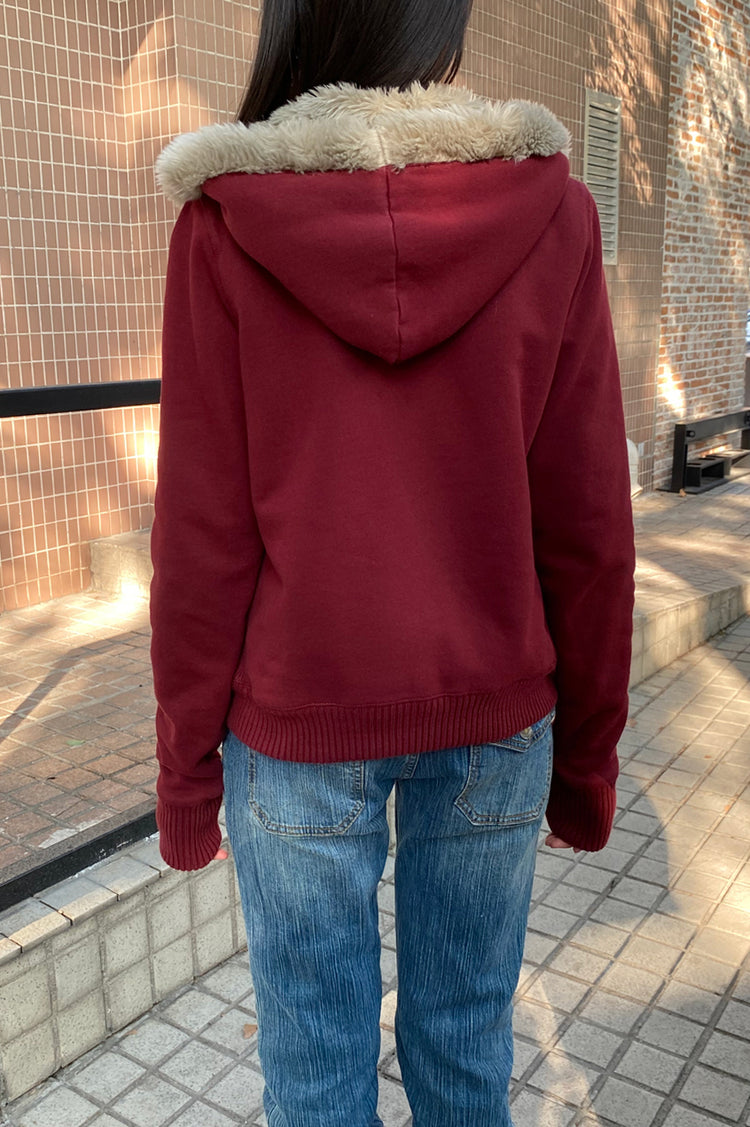 Christy Hoodie | Burgundy / XS/S