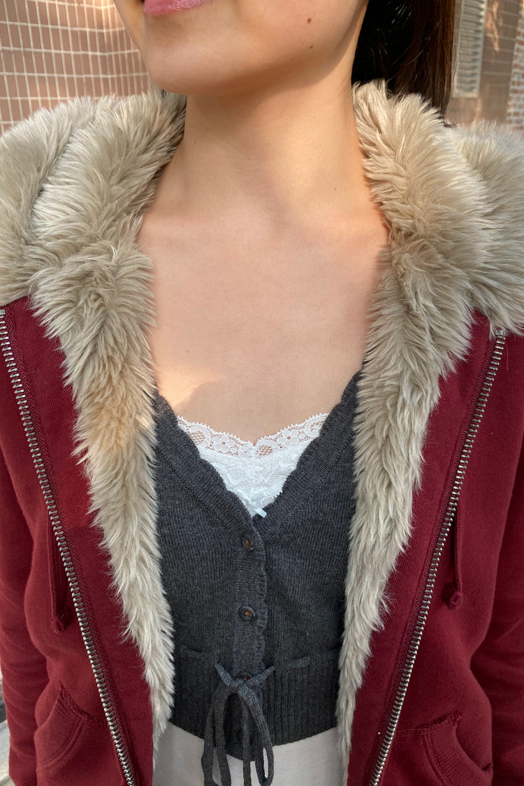 Christy Hoodie | Burgundy / XS/S