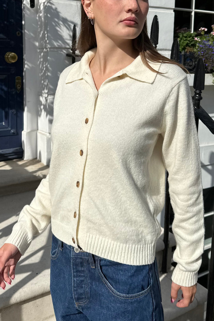 Elise Wool Sweater | Ivory / XS/S