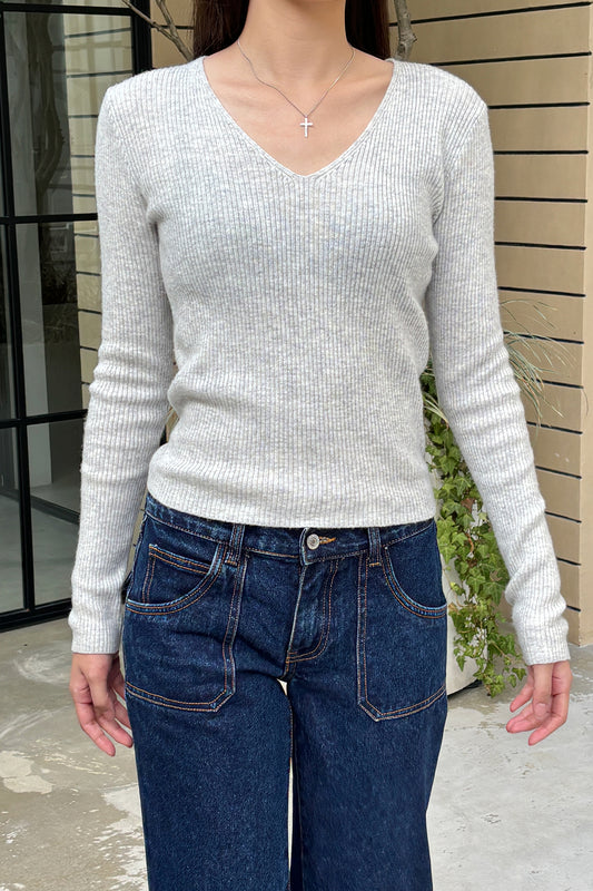 Anne Wool V-Neck Sweater