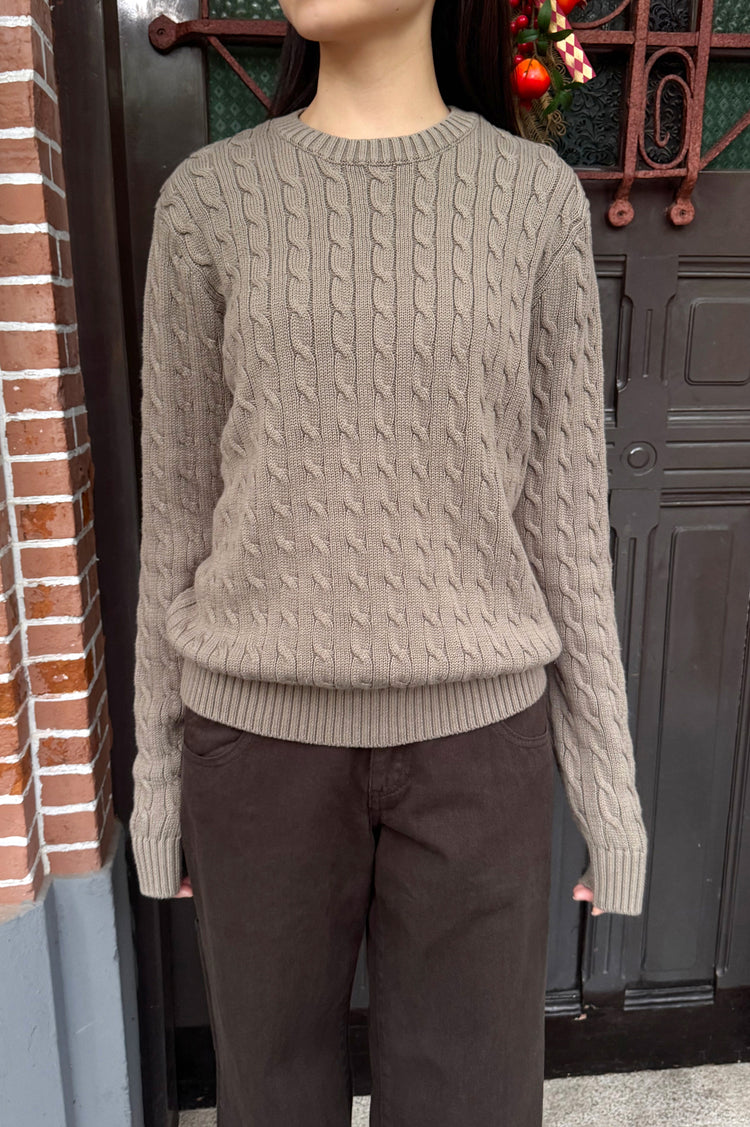 Martha Sweater | Mocha / XS/S