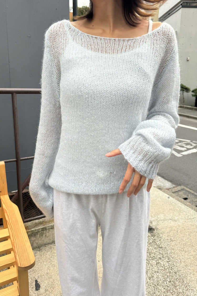 Colette Sweater | Light Blue / S