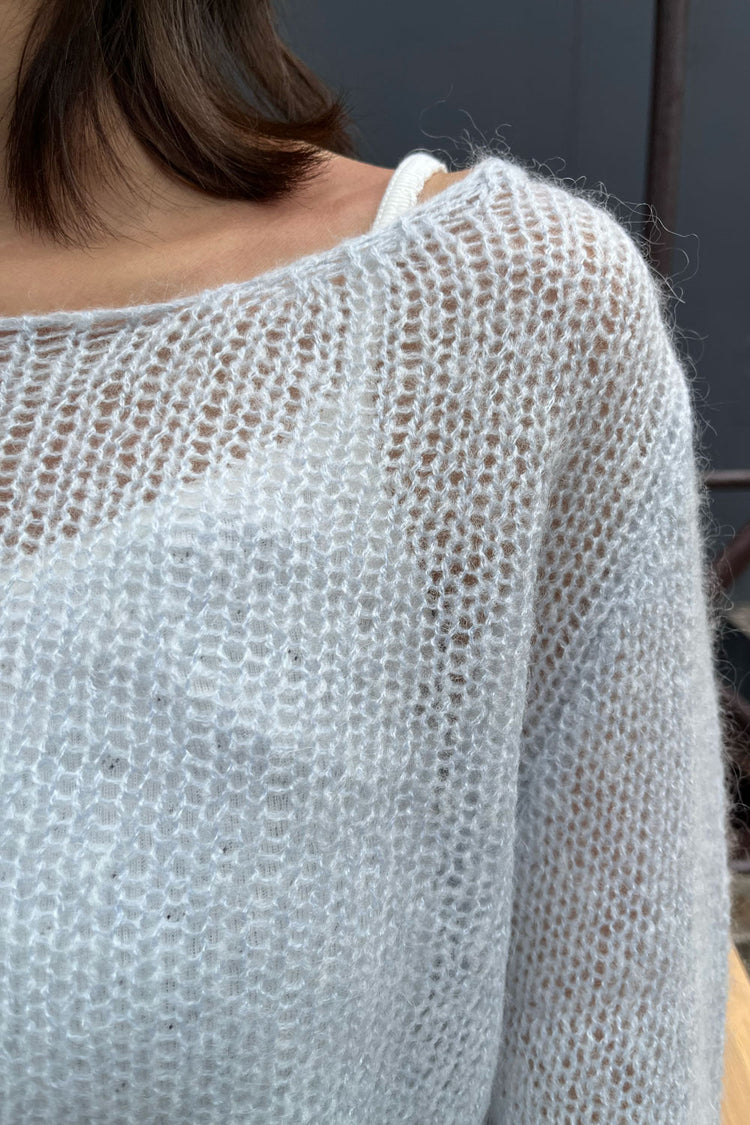 Colette Sweater | Light Blue / S