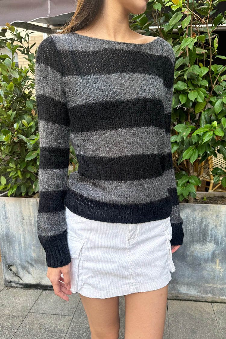 COLETTE STRIPED SWEATER | COLETTE STRIPED SWEATER