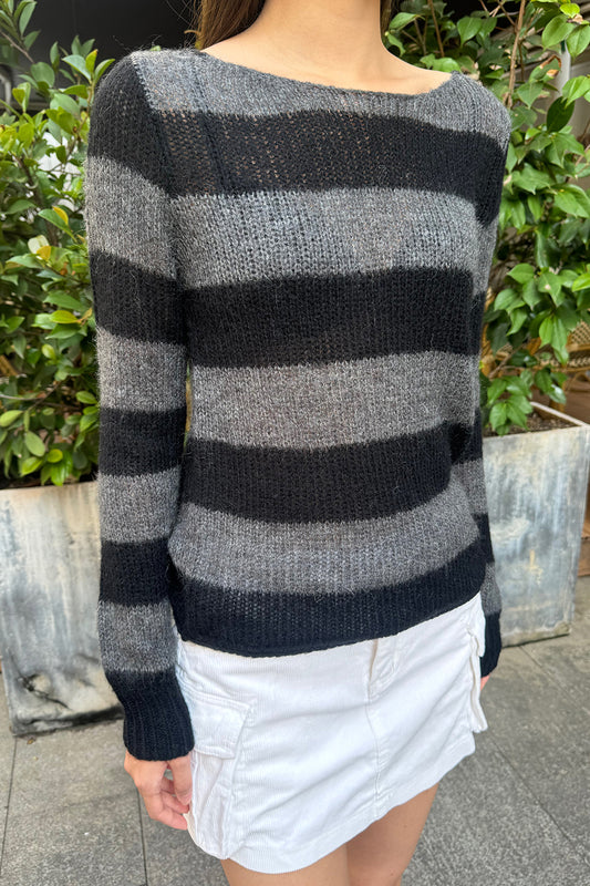 COLETTE STRIPED SWEATER