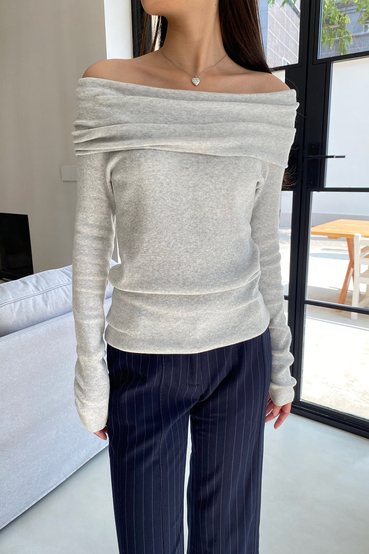 Daniela Sweater | Light Grey