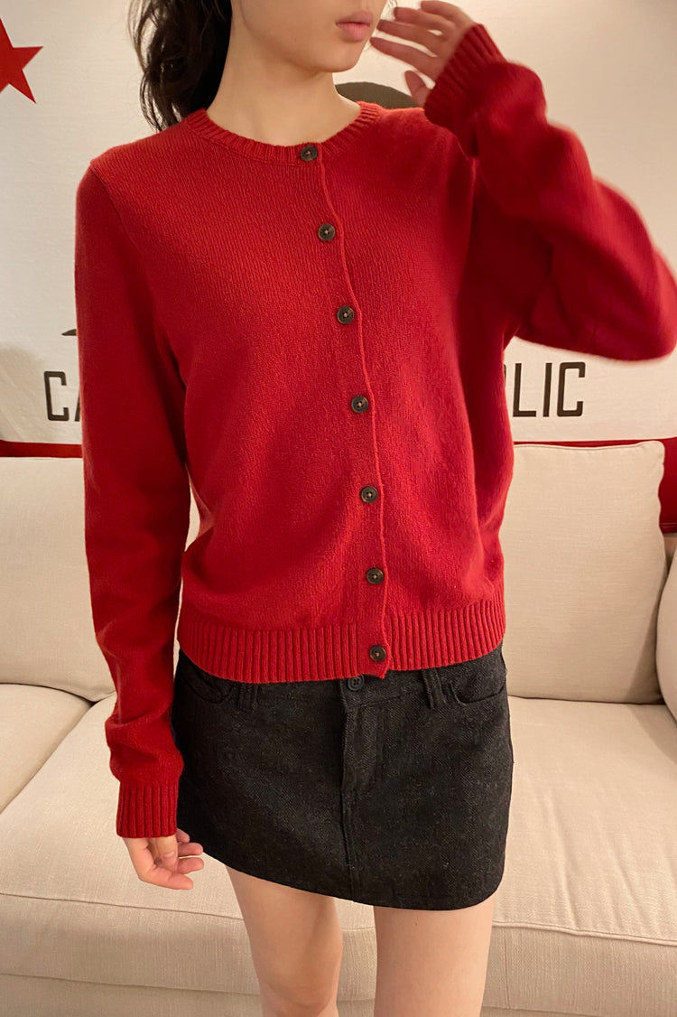 Amalie Cardigan | Red