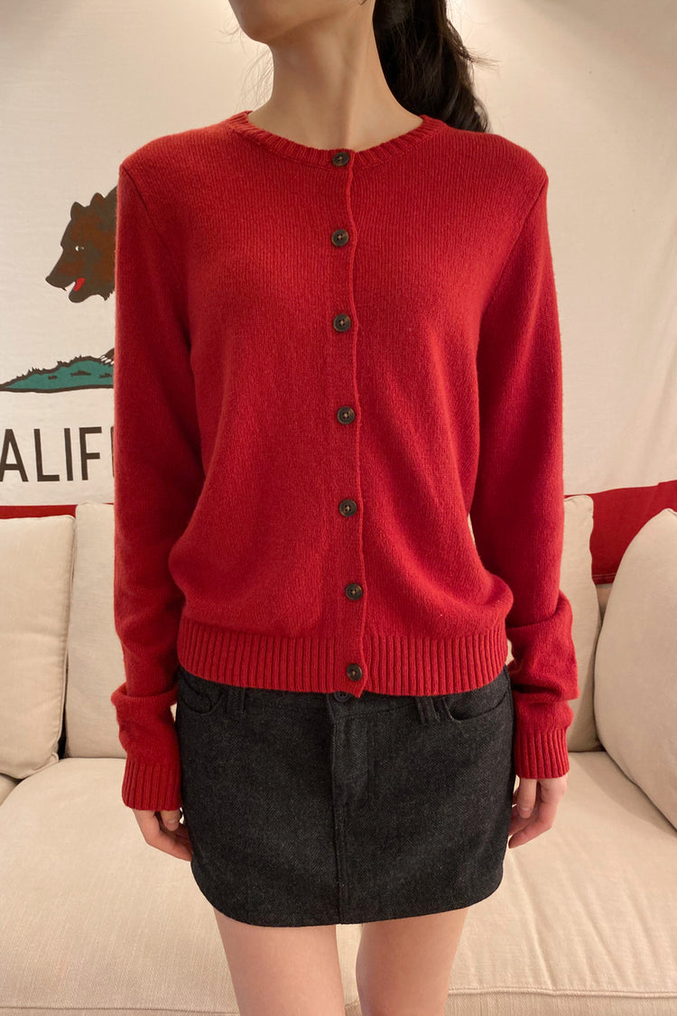Amalie Cardigan | Red