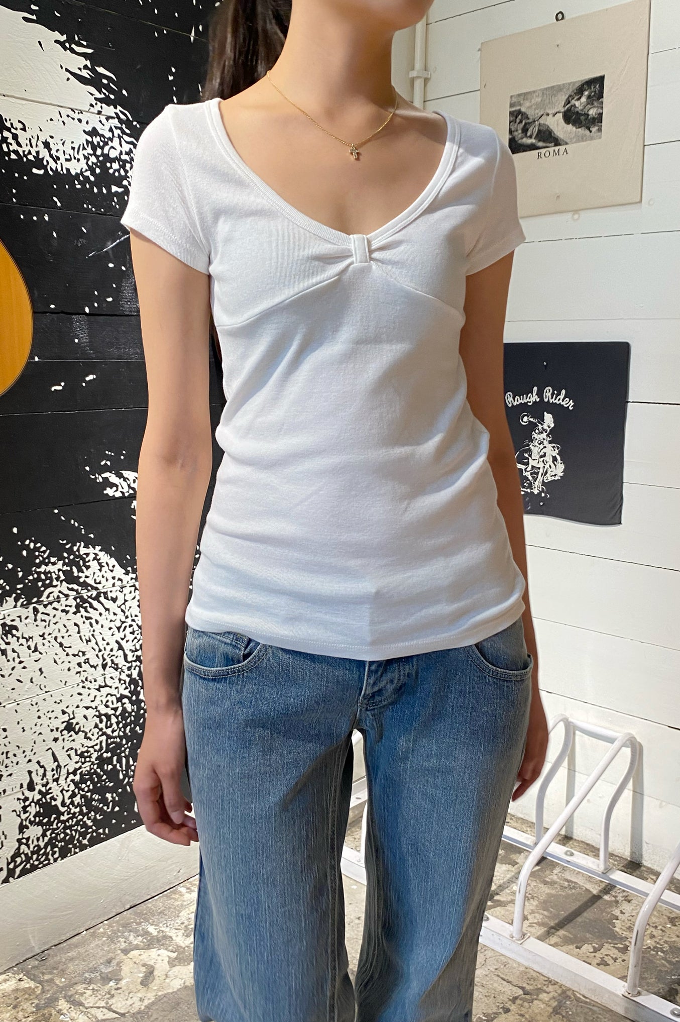 Amara Top | White / XS/S