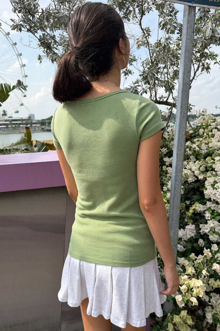 Amara Top | Green / XS/S