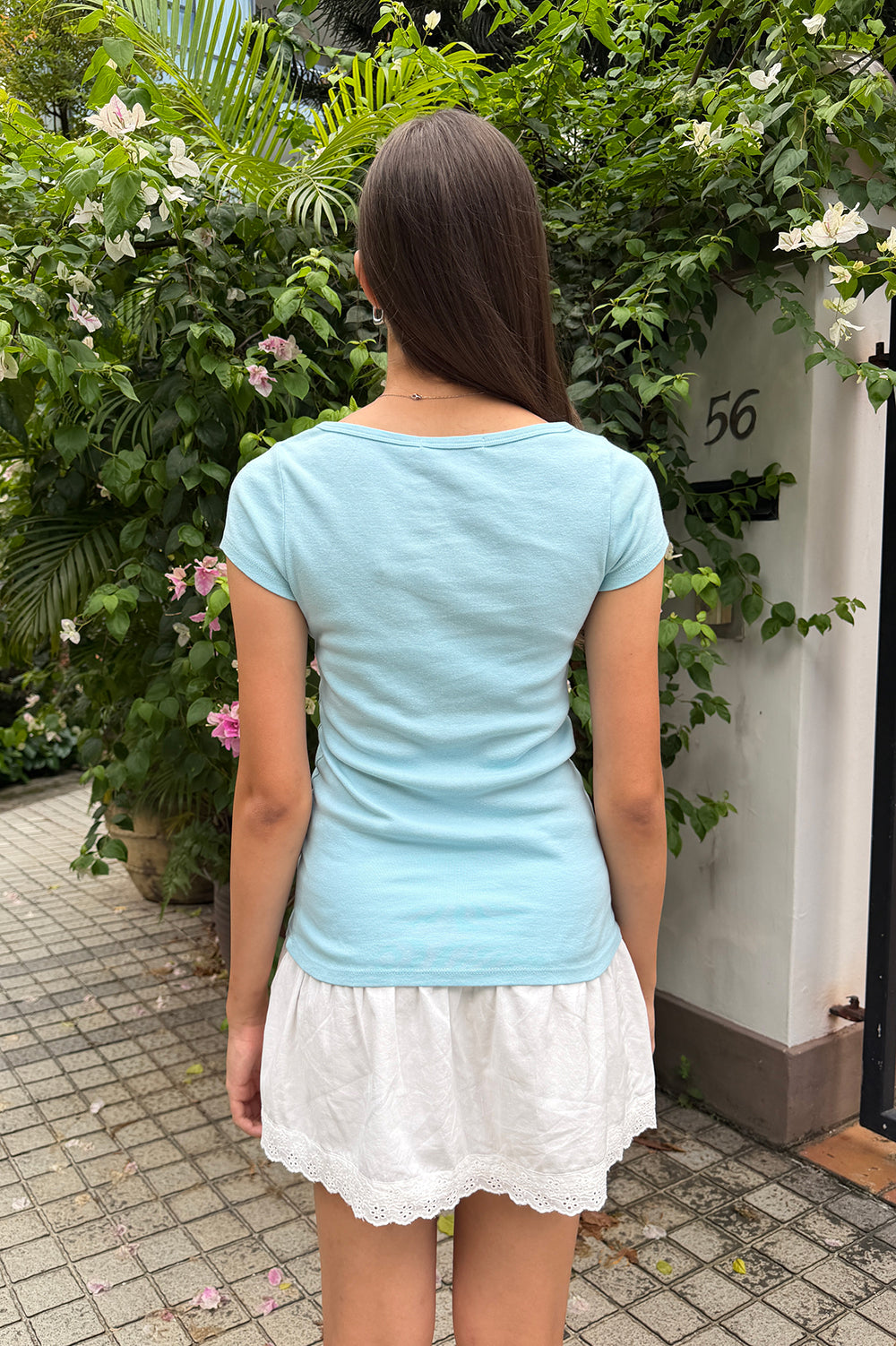 Amara Top | Sky Blue / XS/S