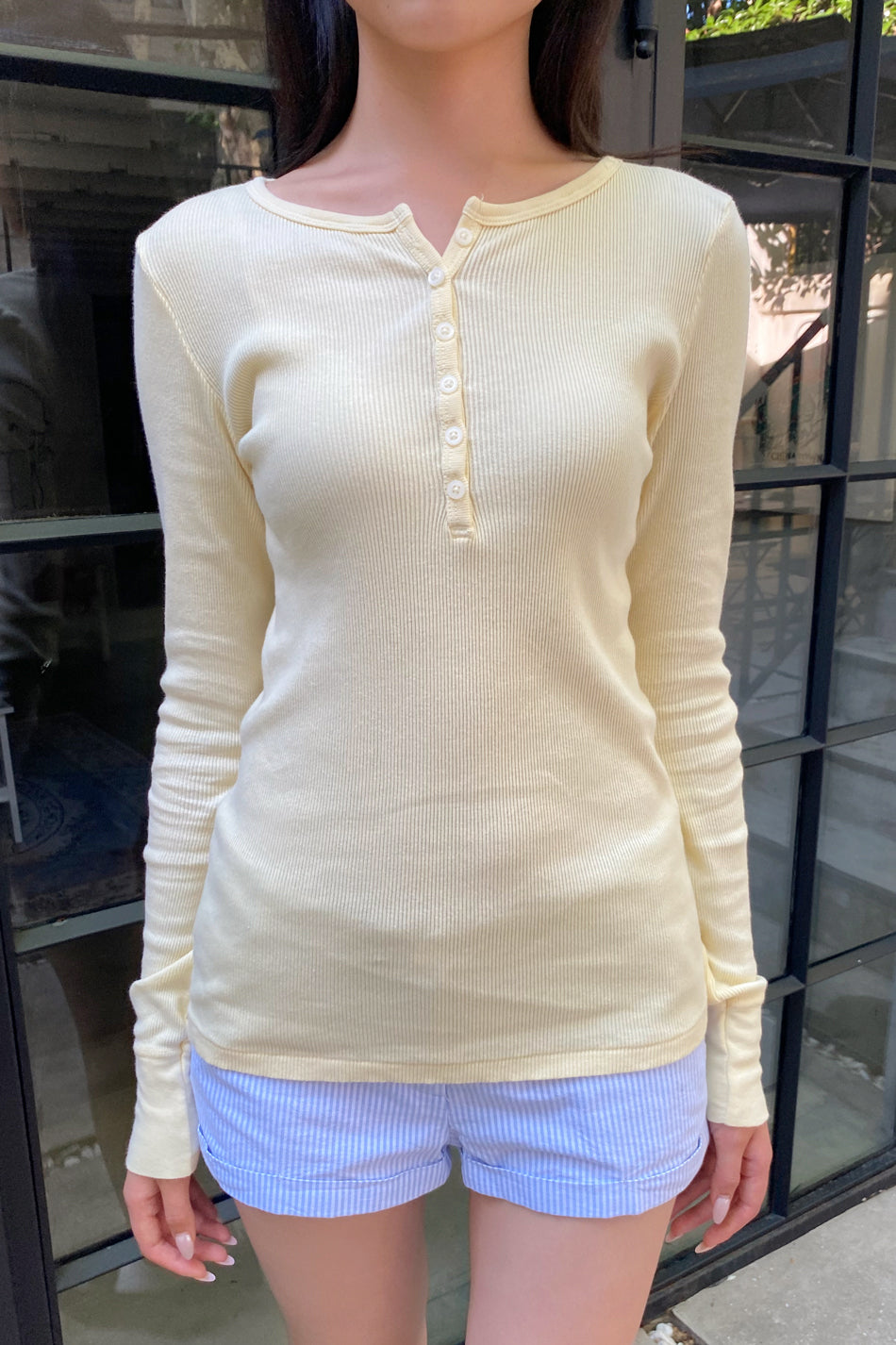 Colette Button Top | 
