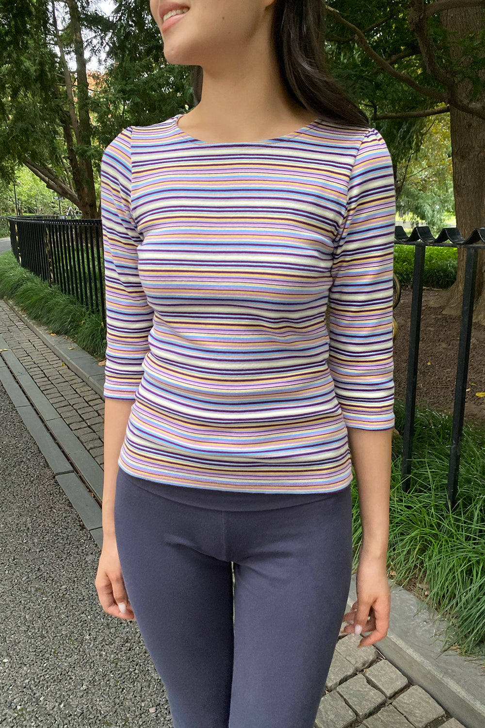 Jennie Striped Top | 