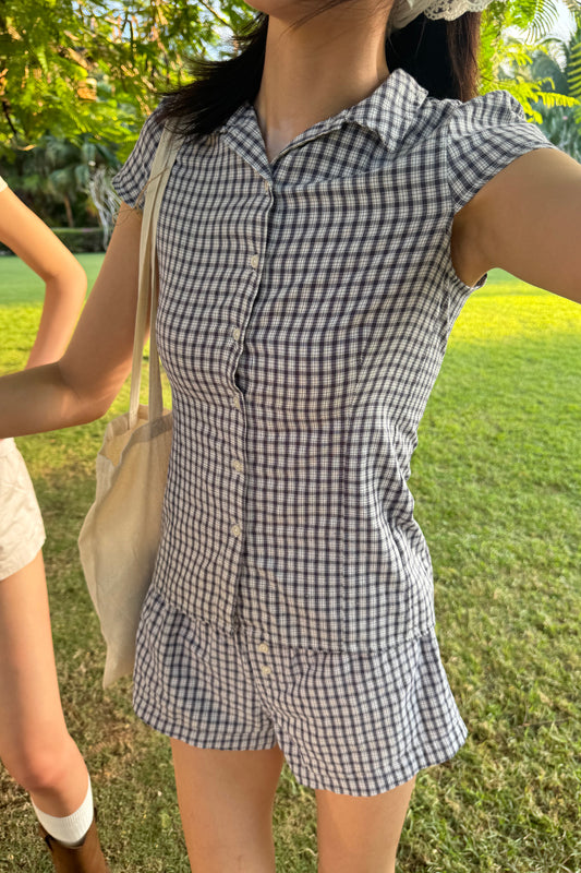Rue Plaid Top