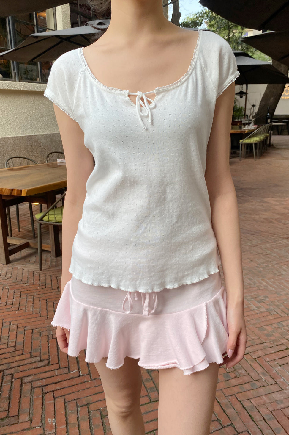 Noa Eyelet Top | 
