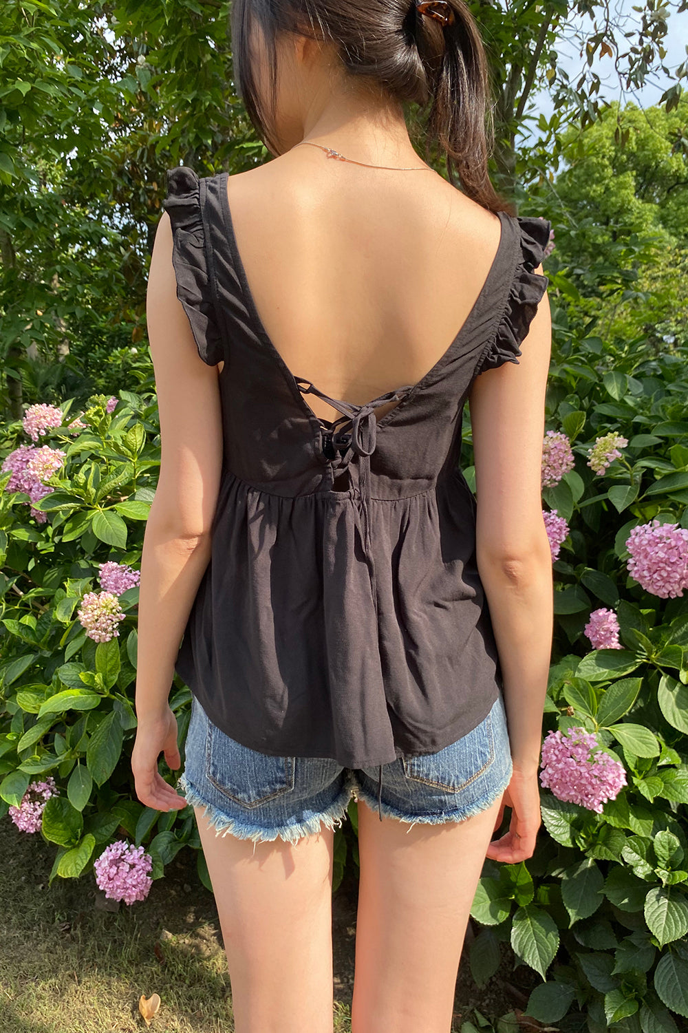 Amara Tank | Black / XS/S