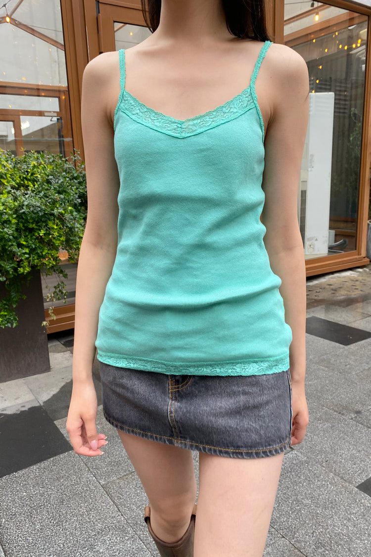 Amara Tank | Seafoam Teal / XS/S