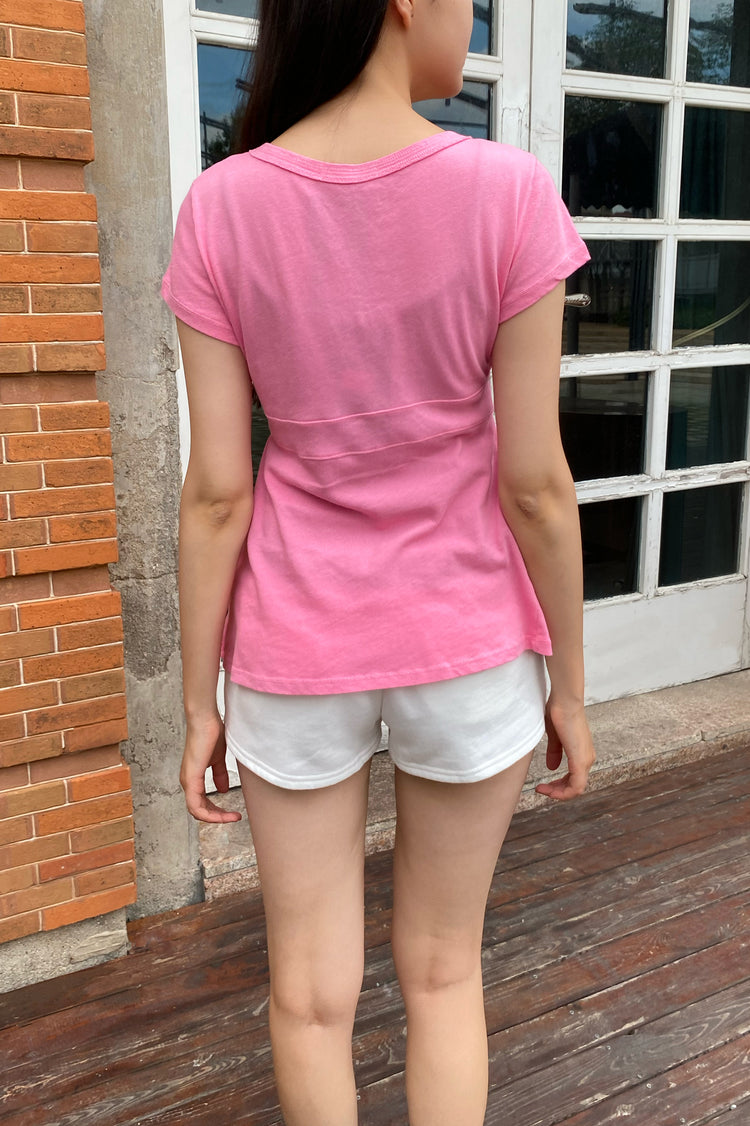 Naia Top | Bubblegum Pink / XS/S