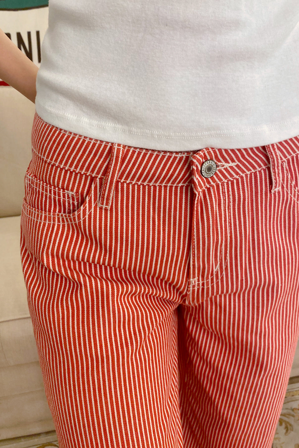 Gigi Striped Pants – Brandy Melville Online Japan