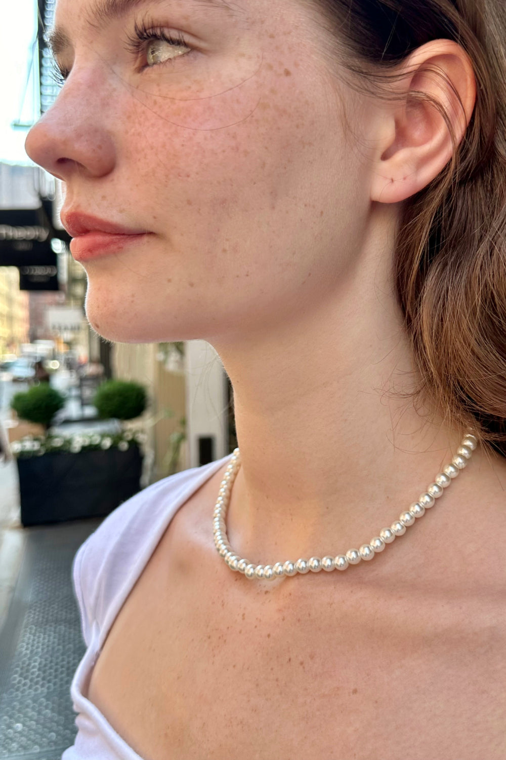Brandy Melville: ホワイト 襟付き ミニワンピース 襟付きミニワンピース [E3069] - レディースファッション通販
