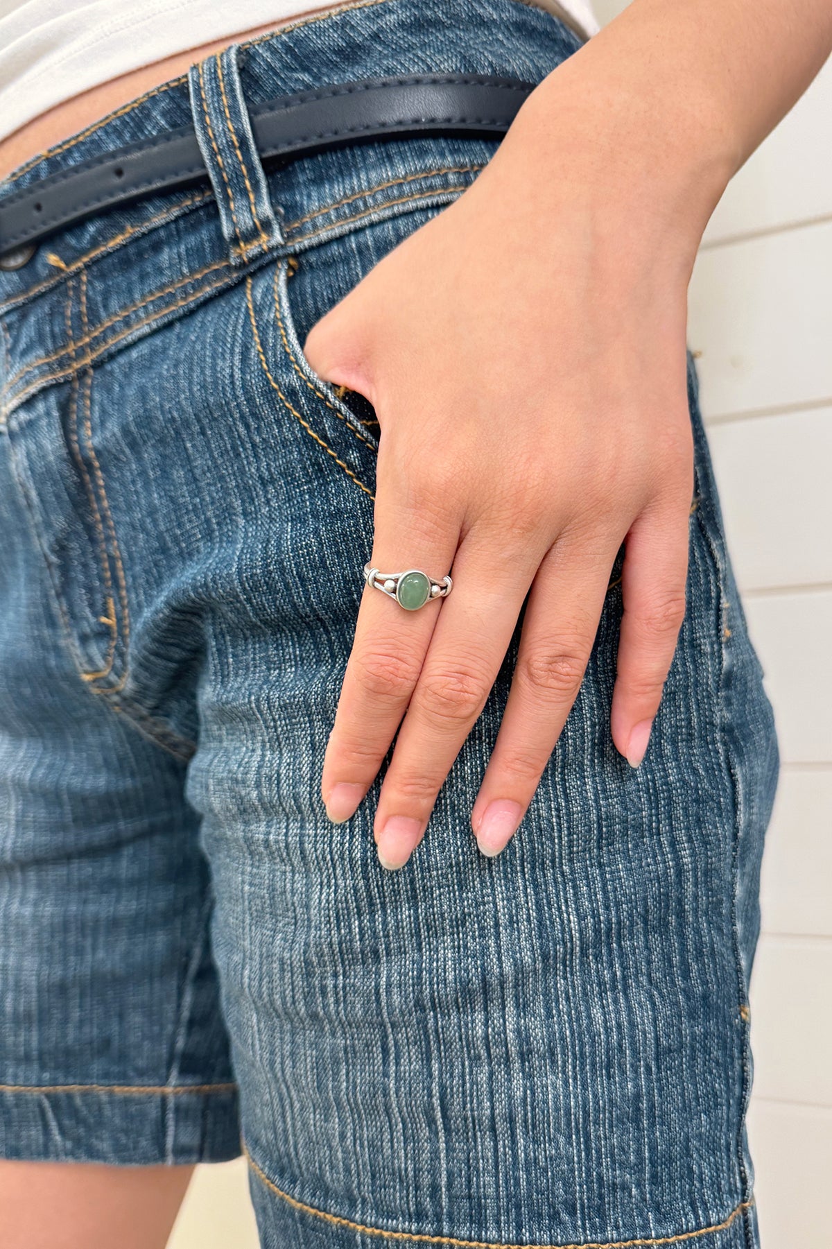 Green Oval Ring | 