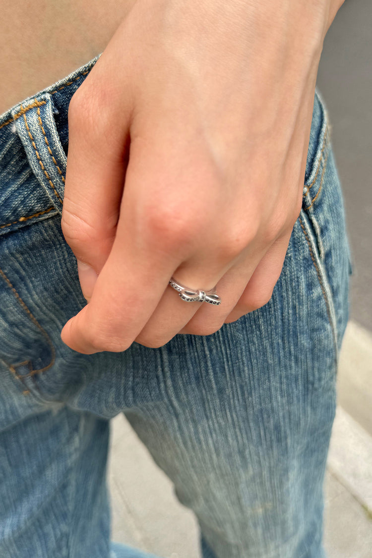 Silver Bow Ring | Silver Bow Ring