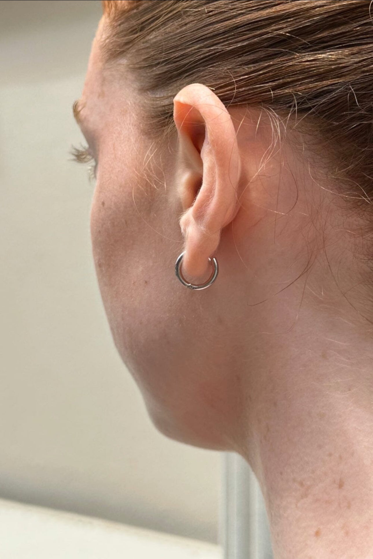Mini Hoop Earrings | Silver