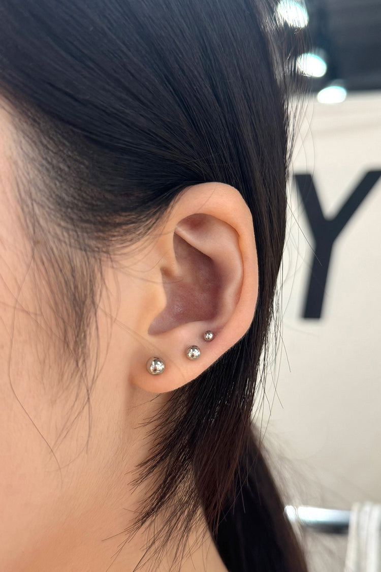 Stainless Steel Earring Set – Brandy Melville Online Japan