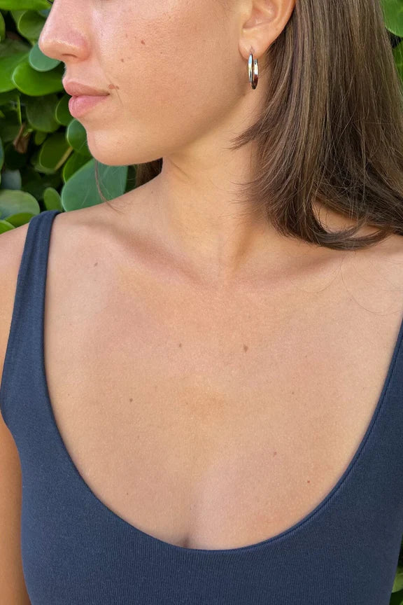 Hoop Earrings | Silver