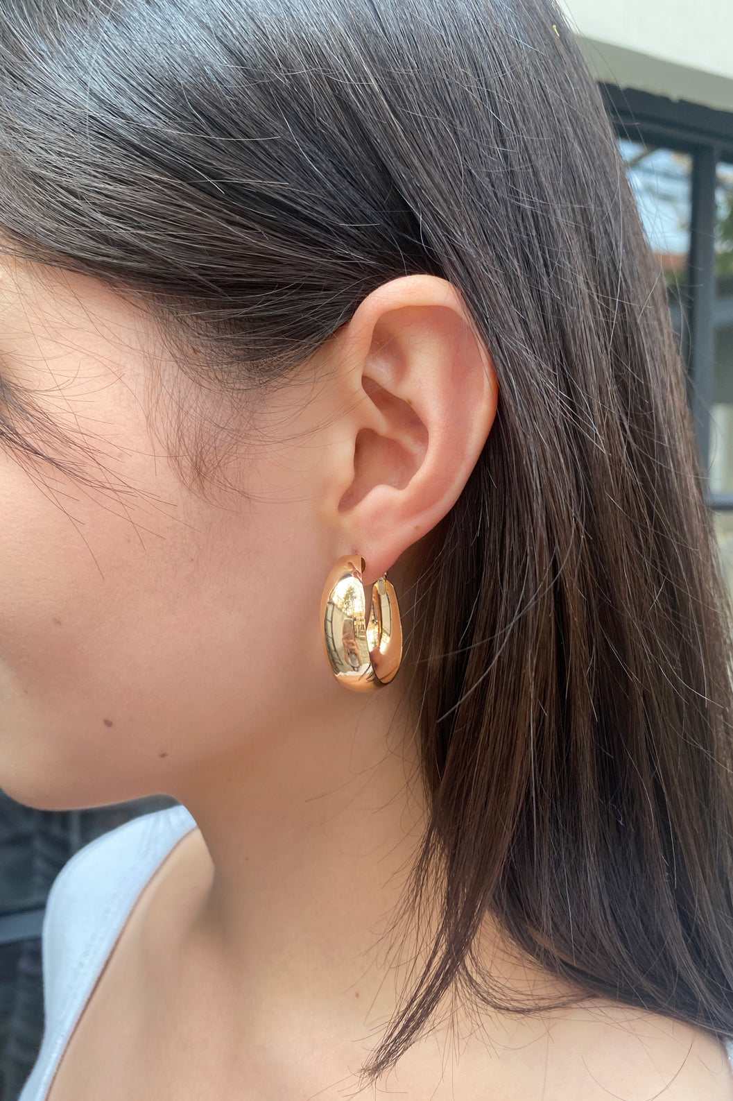 Hoop Earrings | Gold
