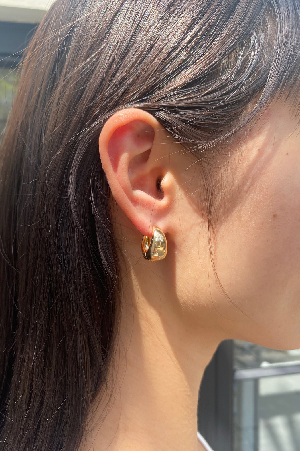 Hoop Earrings | Gold