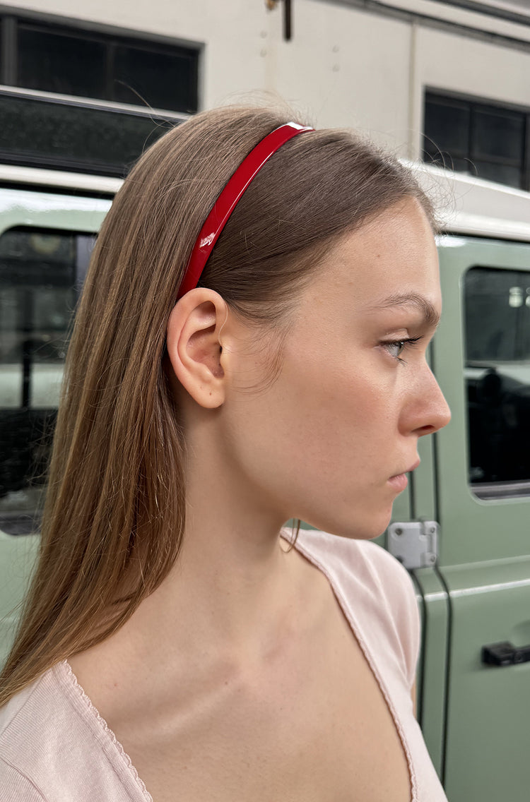 THIN HEADBAND | Red