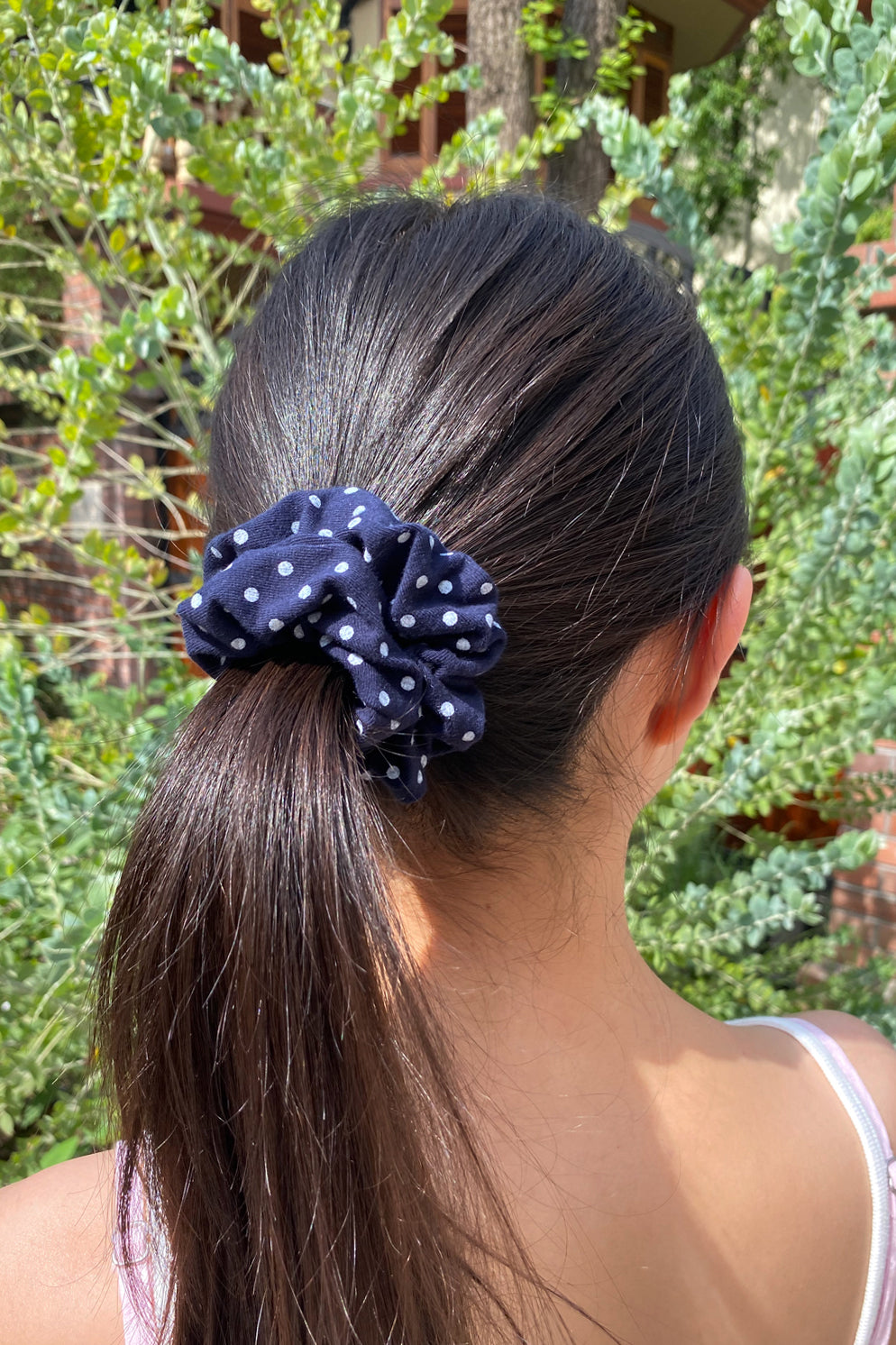 Polka Dot Scrunchie | 