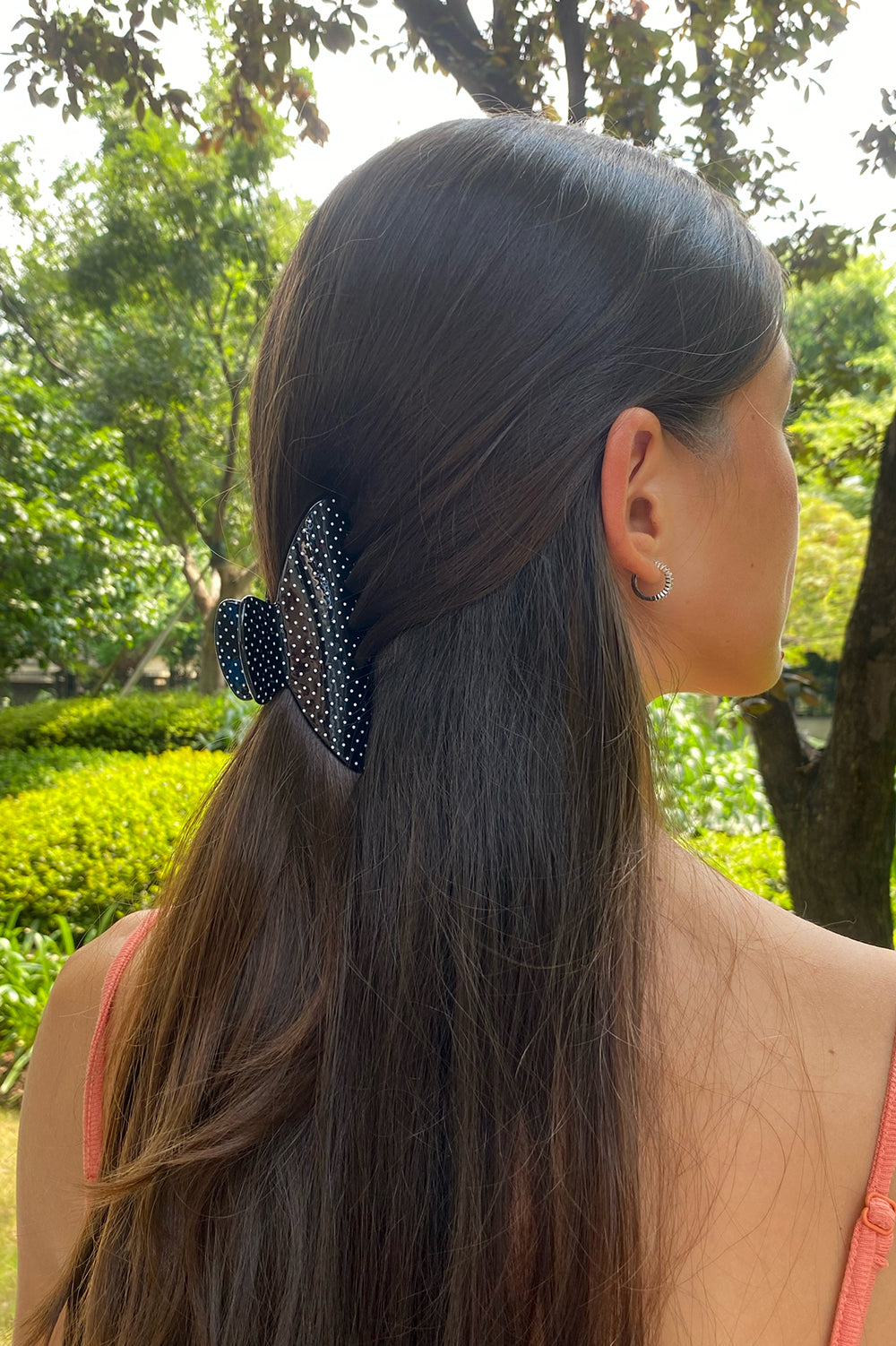 Polka Dots Hair Claw | 