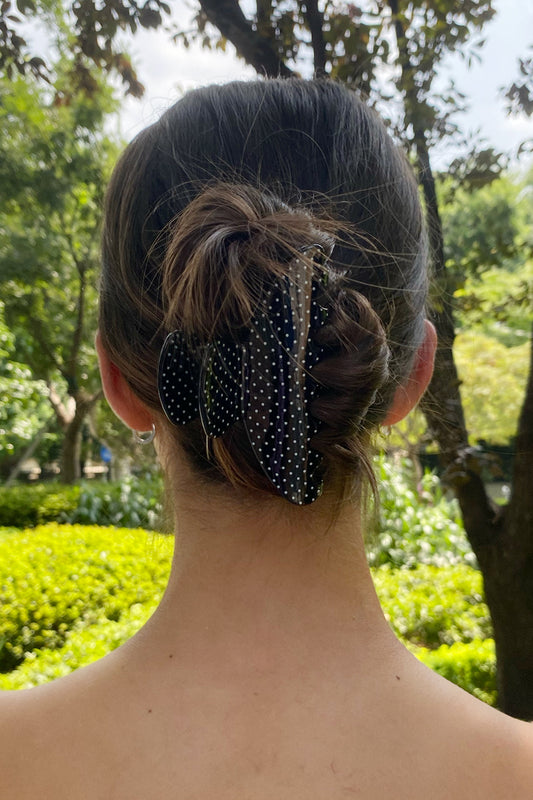 Polka Dots Hair Claw
