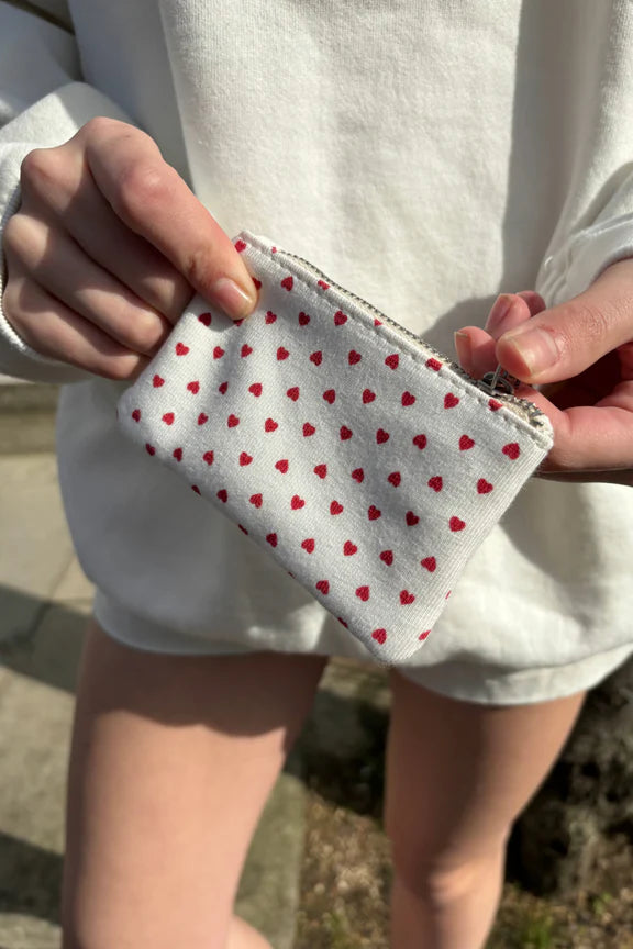 Heart Coin Purse | Red