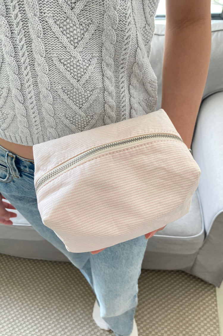 Striped Beauty Case | Striped Beauty Case