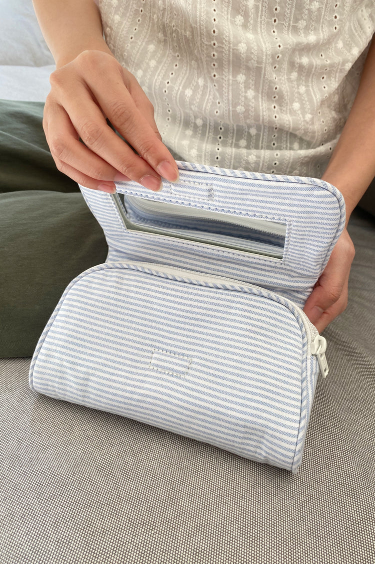 Stripe Makeup Bag | Stripe Makeup Bag