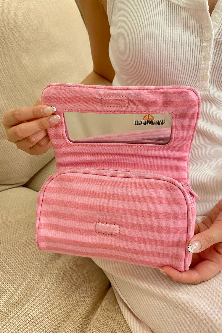 Stripe Makeup Bag | Stripe Makeup Bag