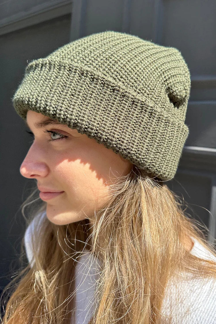 Olive Green Knit