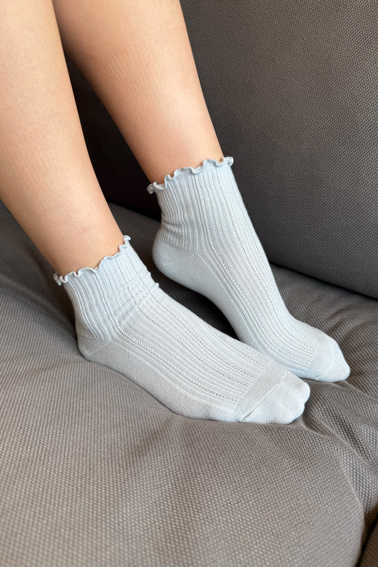 Ruffle Ribbed Socks | Ruffle Ribbed Socks